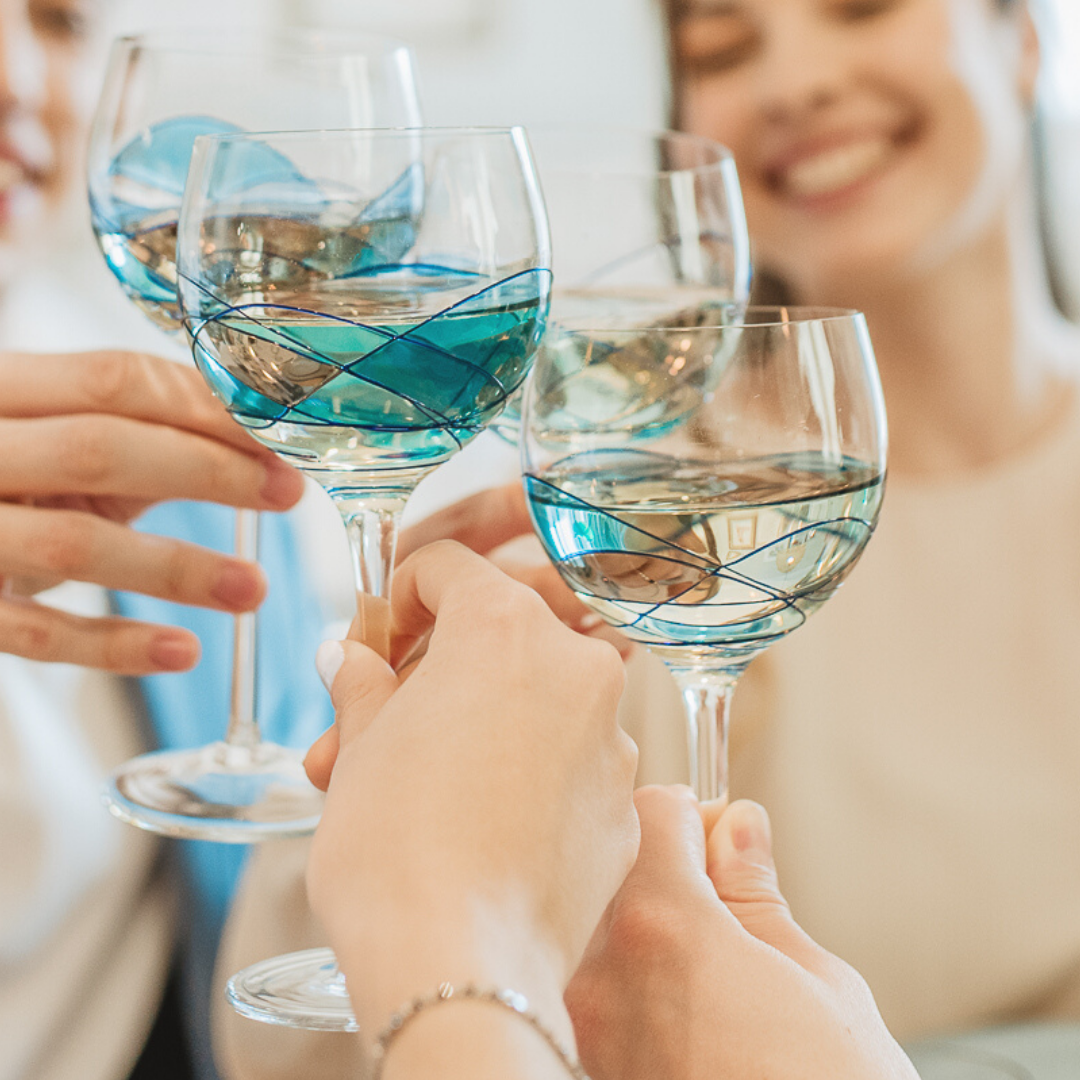 'Nativity' Wine Glasses 12.5oz