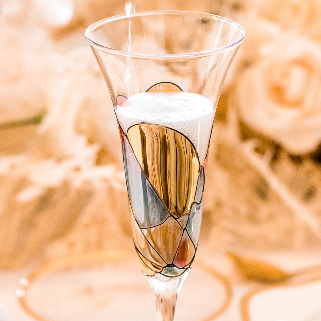'Sagrada' Champagne Flutes