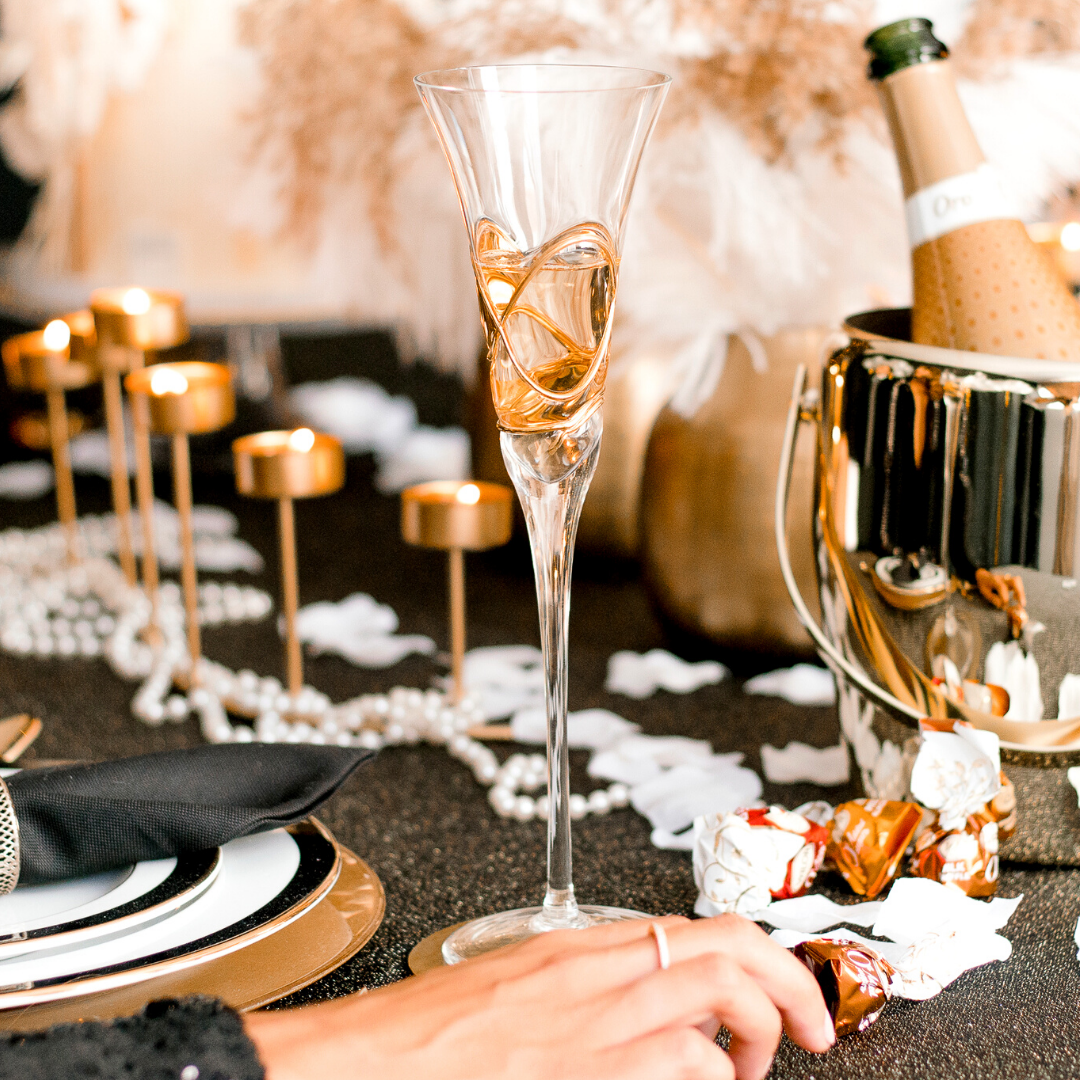 'Trinity' Champagne Flutes