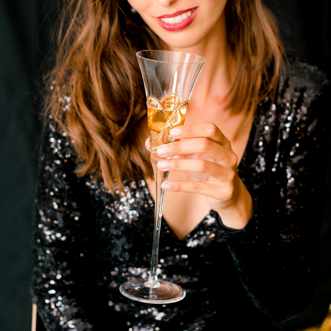 'Trinity' Champagne Flutes