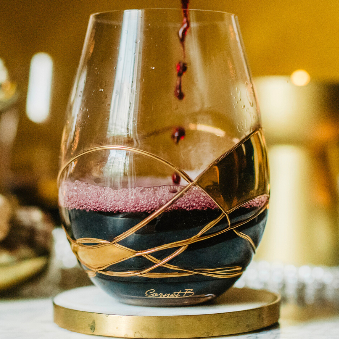 'Trinity' Stemless Wine Glasses