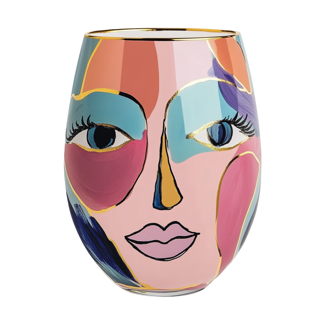 ‘Modern Muse’ Stemless Wine Glass