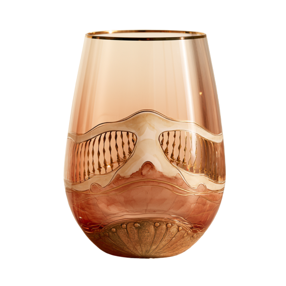 'Gaudí Eternal Facade' Stemless Wine Glass