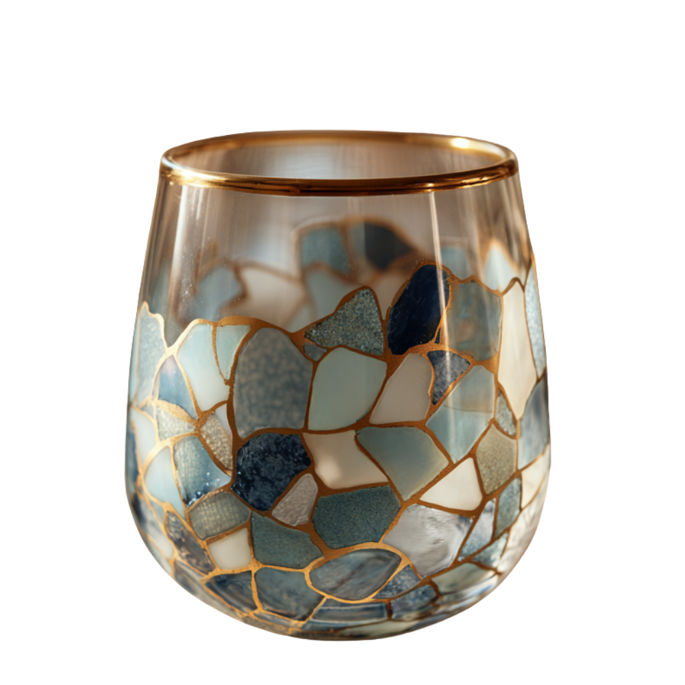'Gaudí Eternal Facade' Stemless Wine Glass