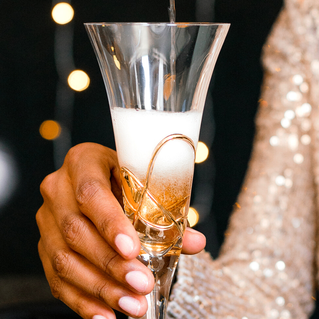 'Trinity' Champagne Flutes