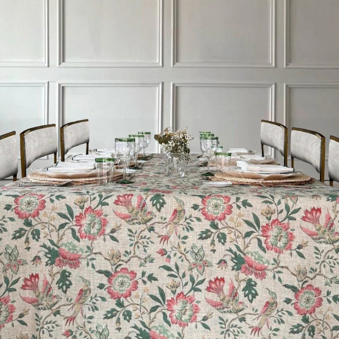 ‘La Vie en Rose’ Tablecloth