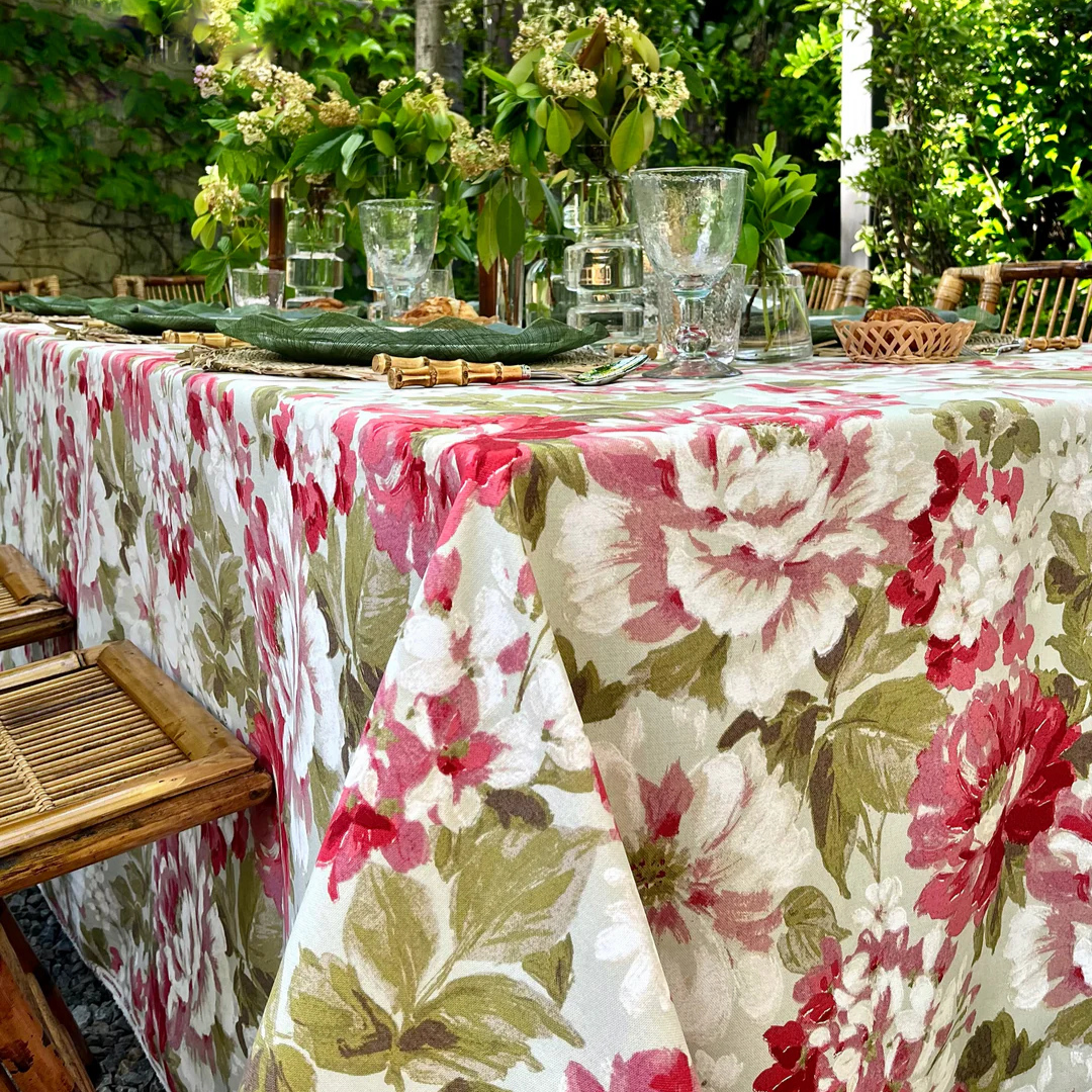 ‘Floral Print’ Tablecloth