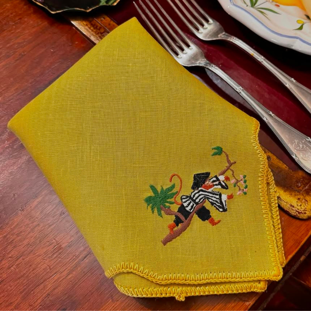 ‘Monkey Business’ Napkin