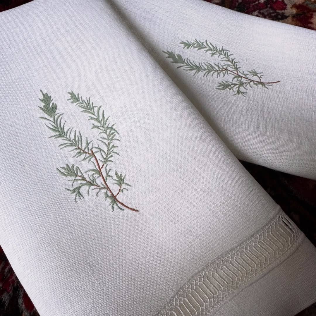‘Rosemary Sprig’ Napkin