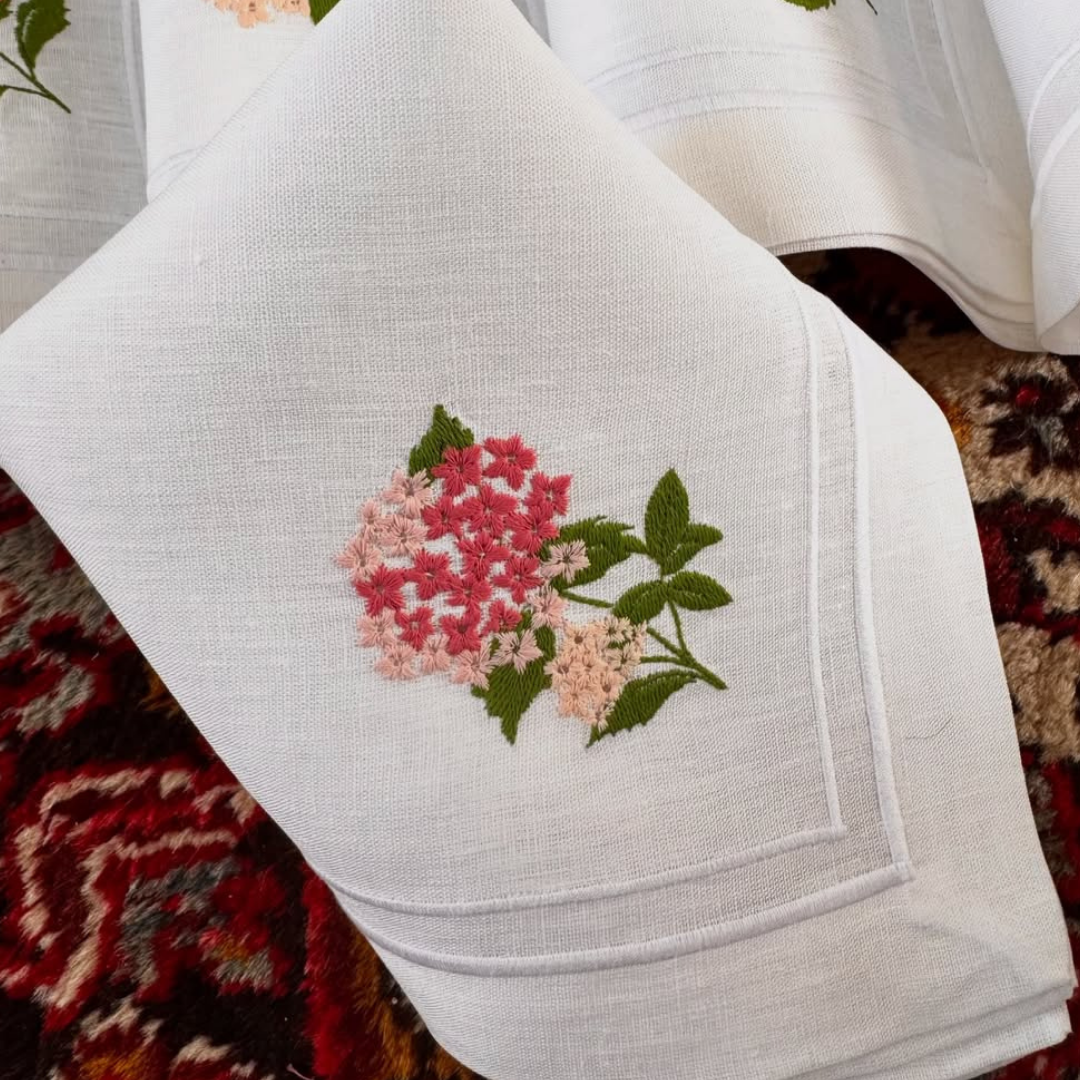 ‘Hydrangea’ Napkin