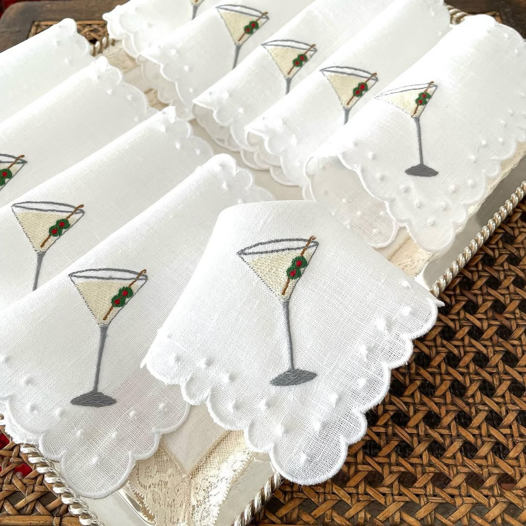 ‘Martini Time’ Napkin