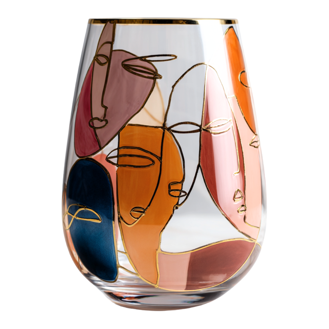 'Avignon Dreams' Stemless Wine Glasses