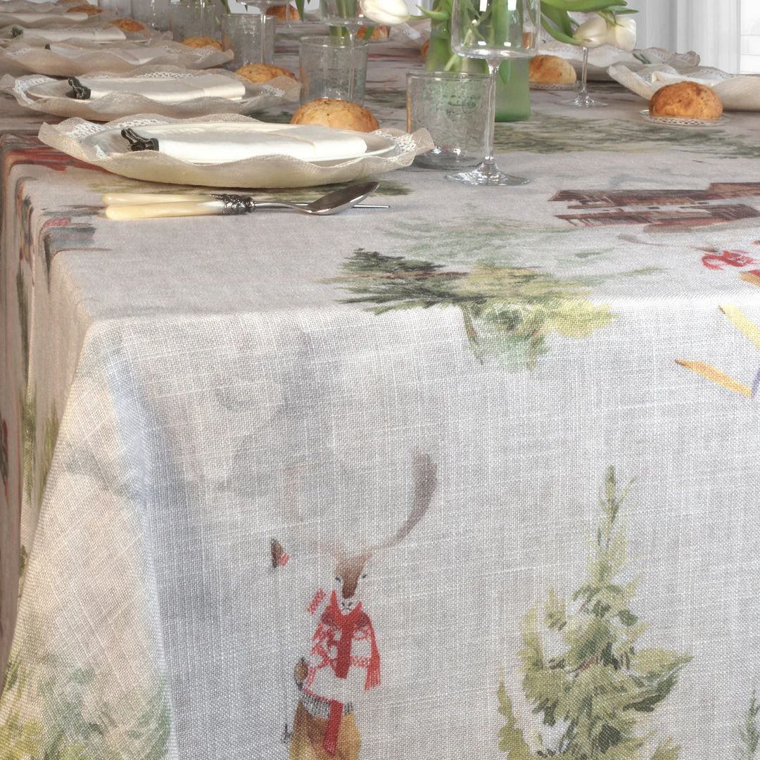 'Chamomix' Printed Tablecloth