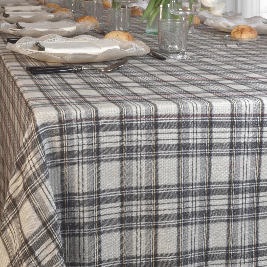 'Slate' Printed Tablecloth