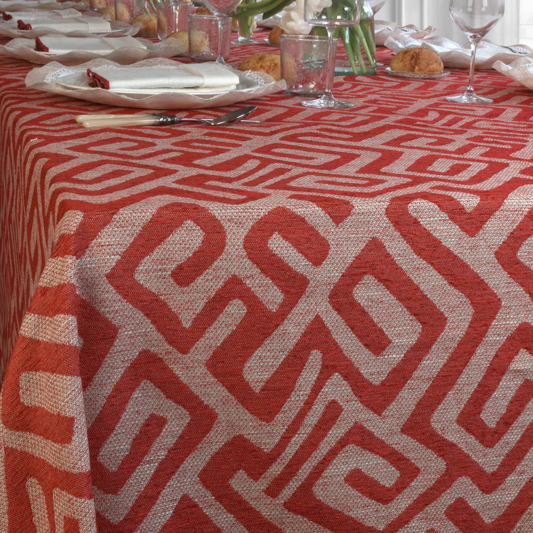 'Cassis' Printed Tablecloth