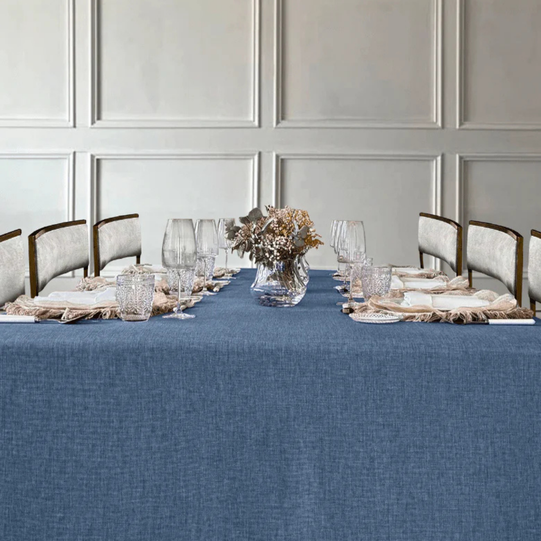 'Cairo Dark Blue' Tablecloth