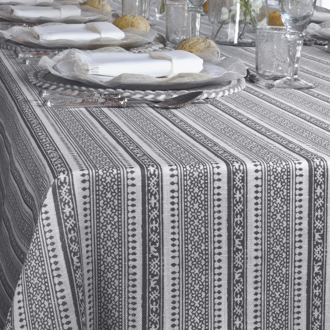 'Normandy Blue' Coated Tablecloth