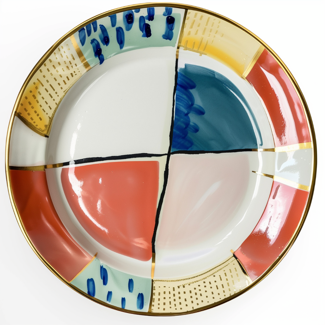 ‘Abstract Dreams’ Dinner Plate