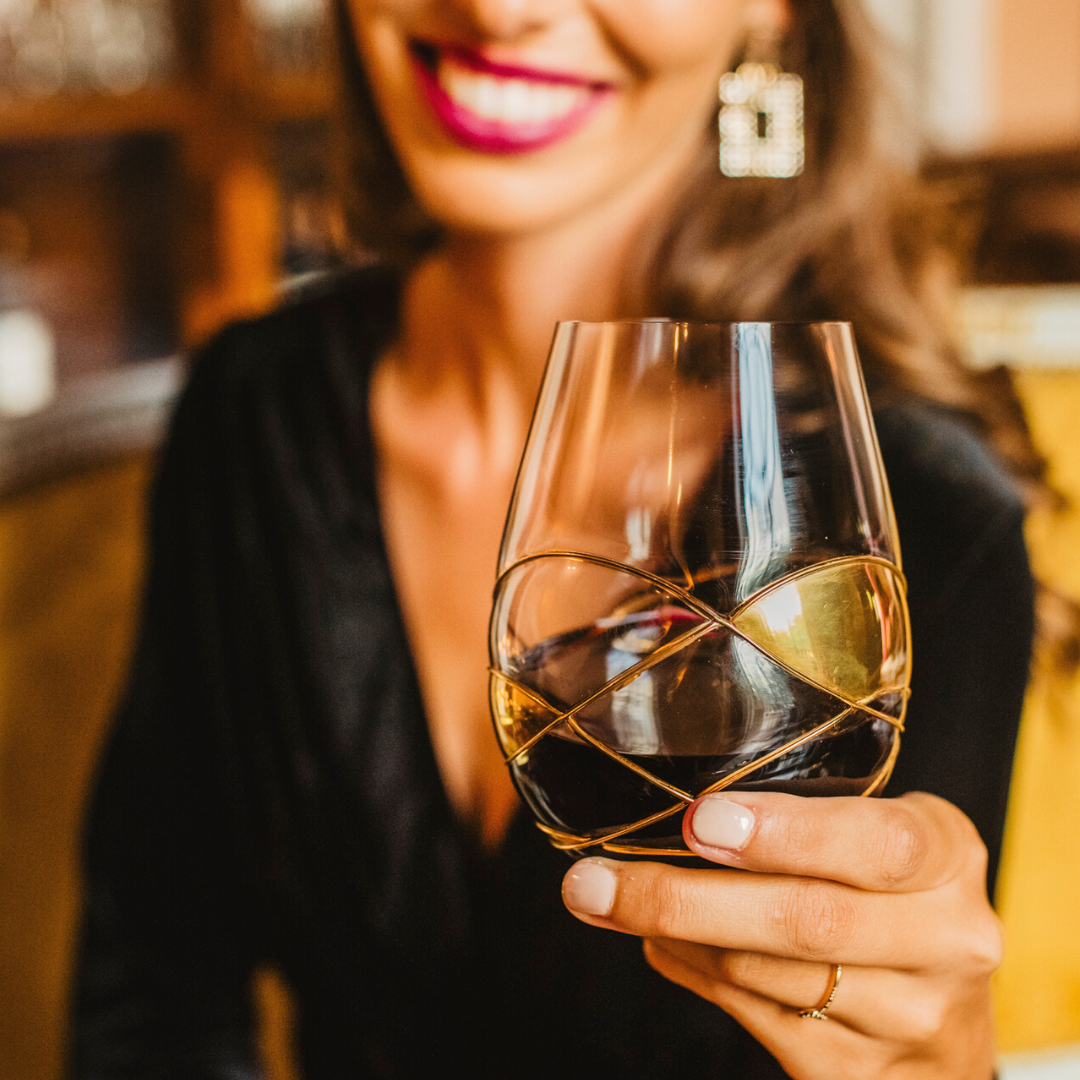 'Trinity' Stemless Wine Glasses