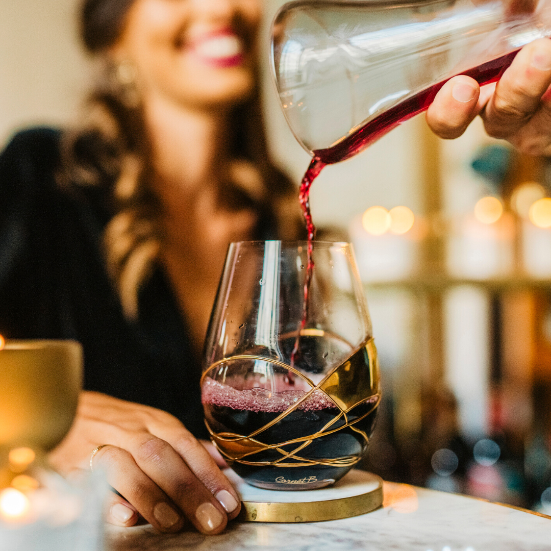 'Trinity' Stemless Wine Glasses