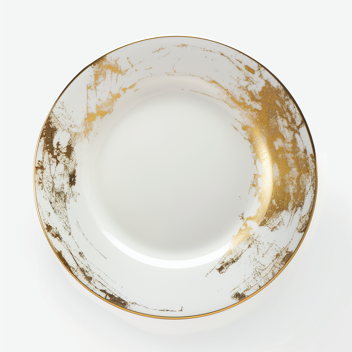 'Gilded Splendor' Dinner Plate