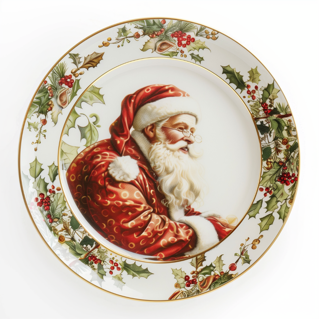 ‘Festive Holiday’ Dinner Plate