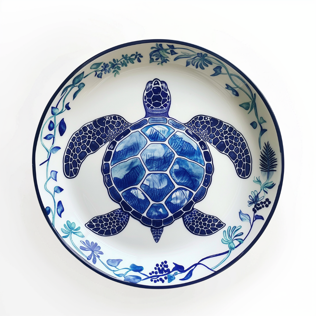 'Ocean's Majesty' Dinner Plate