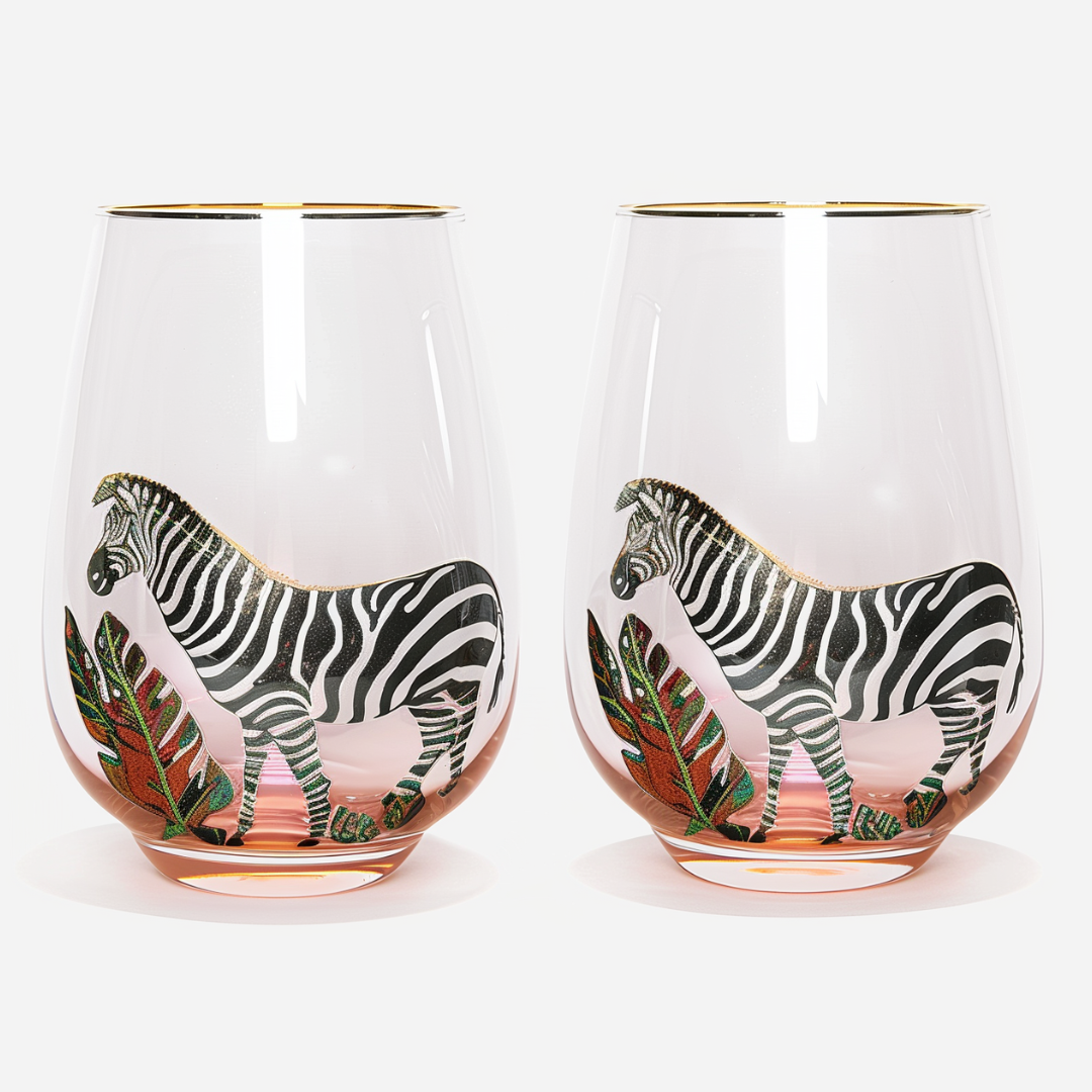 ‘Savannah Elegance’ Glassware Set