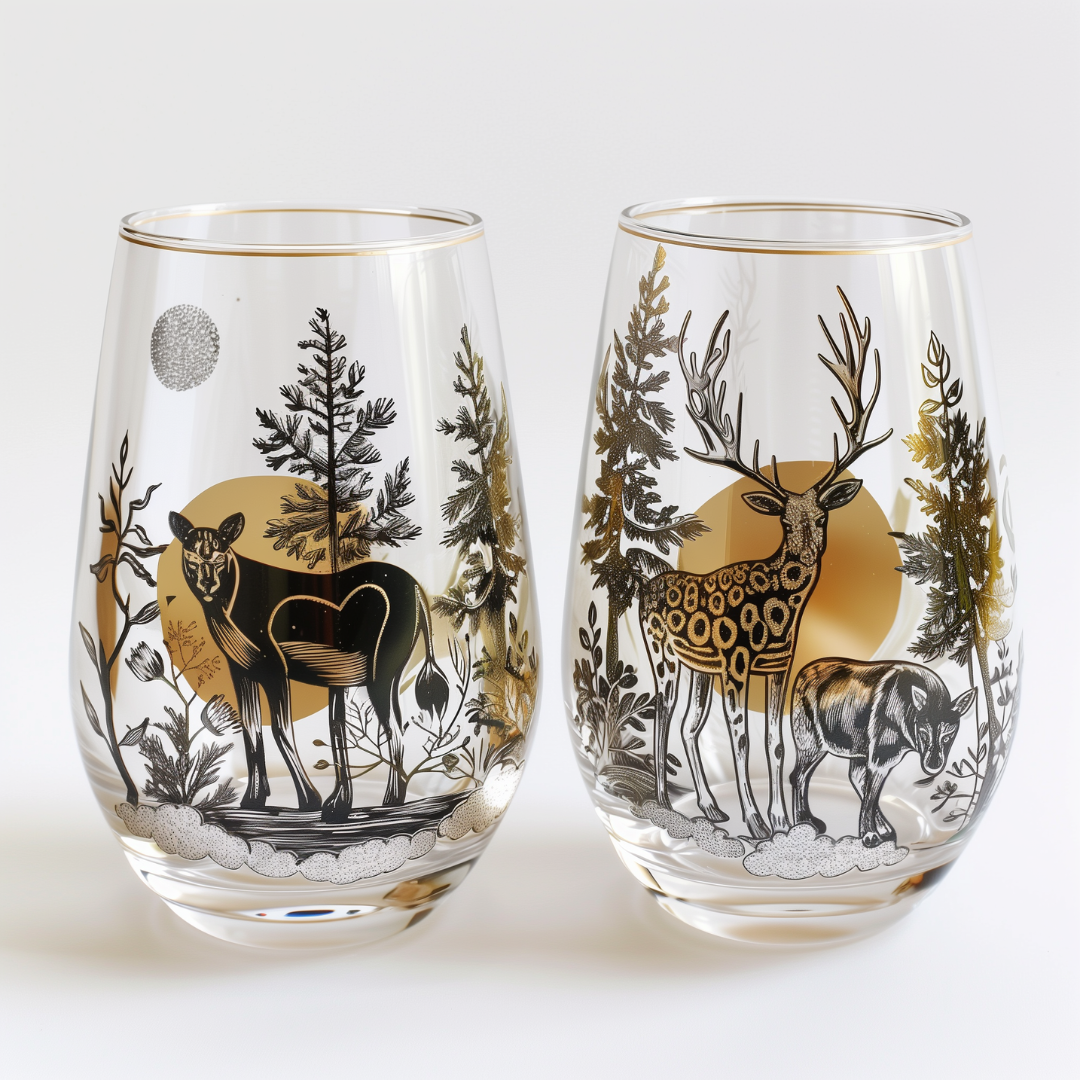 ‘Savannah Elegance' Glassware Set