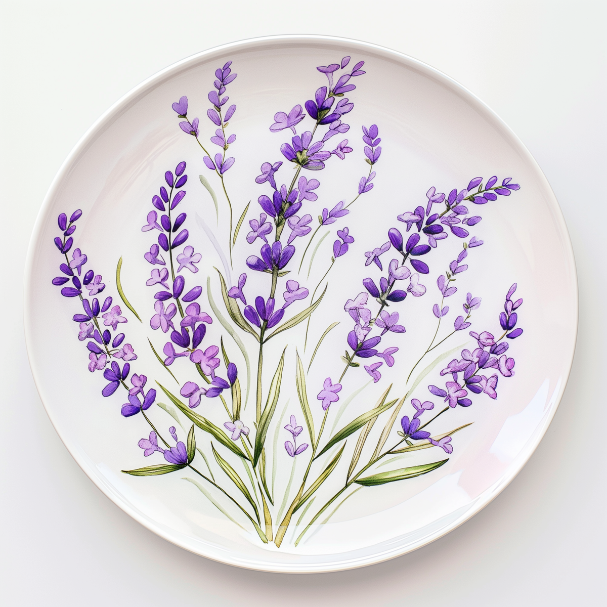 'Lavender Dreams' Dinner Plate